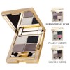 Harald Glööckler Pompöös Cosmetics Eyeshadow Palette White Green Pink Make-Up