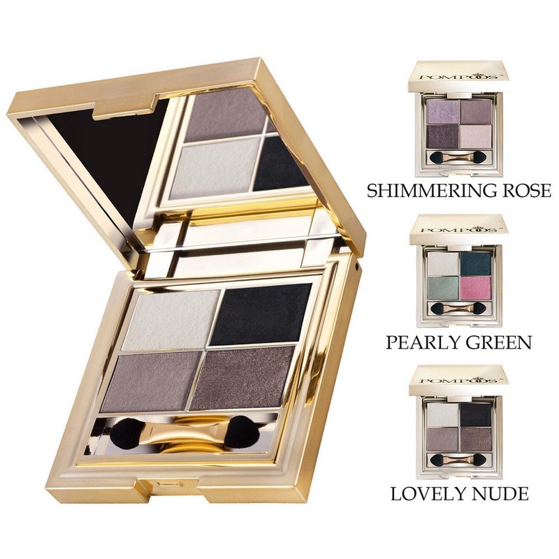 Harald Glööckler Pompöös Cosmetics Eyeshadow Palette White Green Pink Make-Up