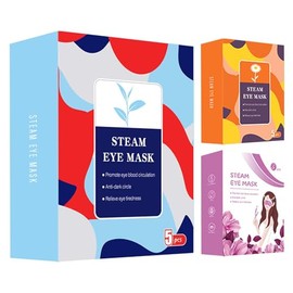 Steam Eye Masks, 5 Packs Warming Eye Masks for Dry Eyes, Heated Eye Masks for Dry Eyes, Sleeping Eye Masks for Men Women Relaxation, Relieve Eye Fatigue