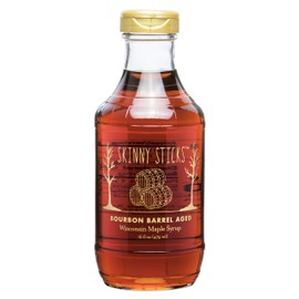 Skinny Sticks' Kentucky Bourbon Barrel Aged Maple Syrup