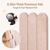 RizzQi Cat Wall Scratcher, 35” Felt Cat Scratch Pad with