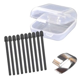 Covers Stylus Pen Refill, Fujitsu FMVPR2 Electronic Paper, Quaderno, Dedicated Compatible, Refill, Corer Set, Storage Case, Set of 10 (10)