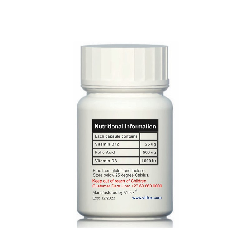 Vitilox® Vitiligo Rejuvenating Cream and Vitamins