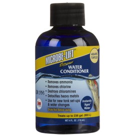MICROBE-LIFT Aquatic Turtle Extreme Water Conditioner, Removes Ammonia, Chlorine, Chloramine, Detoxifies Heavy Metals
