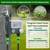 Moclever Sprinkler Timer, Water Timer for Garden Hose w/2 Outlet
