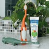 Dr. Brown's Fluoride-Free Baby Toothpaste, Safe to Swallow, Apple Pear,