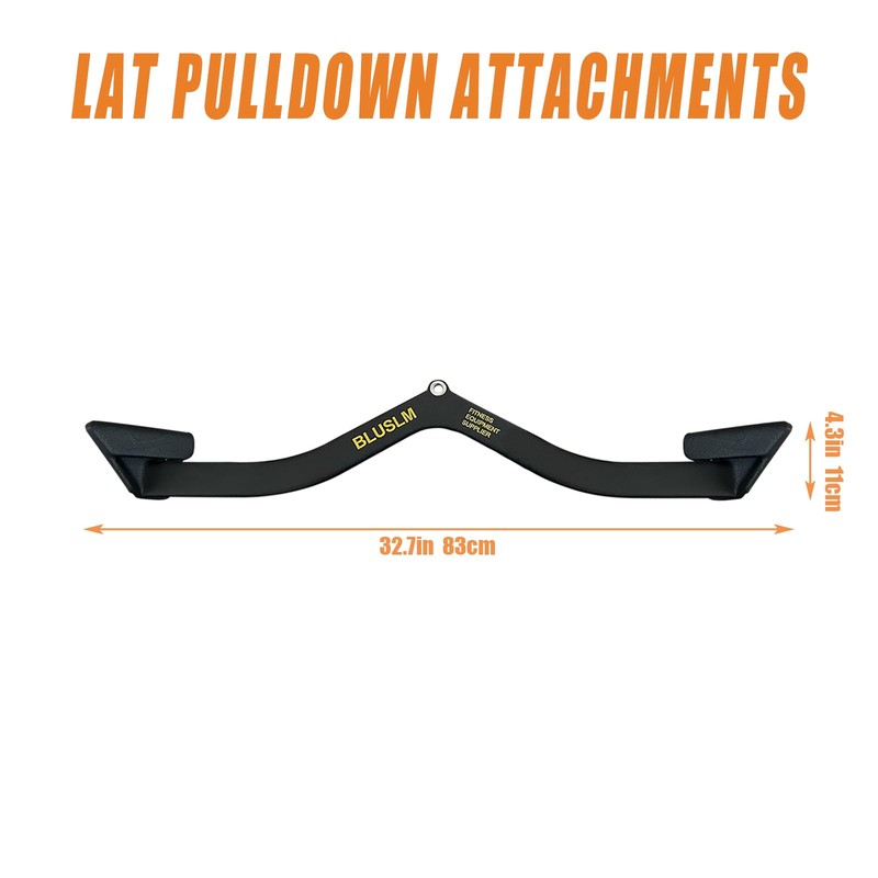 BLUSLM LAT Pull Down Bar for Cable Machine, LAT Pulldown