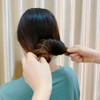White Lazy Hair Dish Artifact Women Girl Braid Maintenance Ball