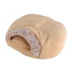 Hooded Cat Bed Thick Soft Comfortable Self Warming Cat Sleeping