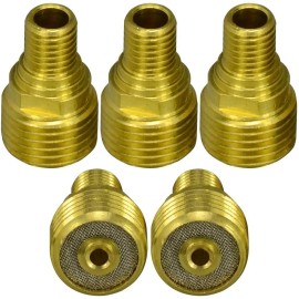 RIVERWELD TIG Gas Lens Collet Body 45V44 3/32 2.4mm WP 9 20 25 Welding Torch 5pk