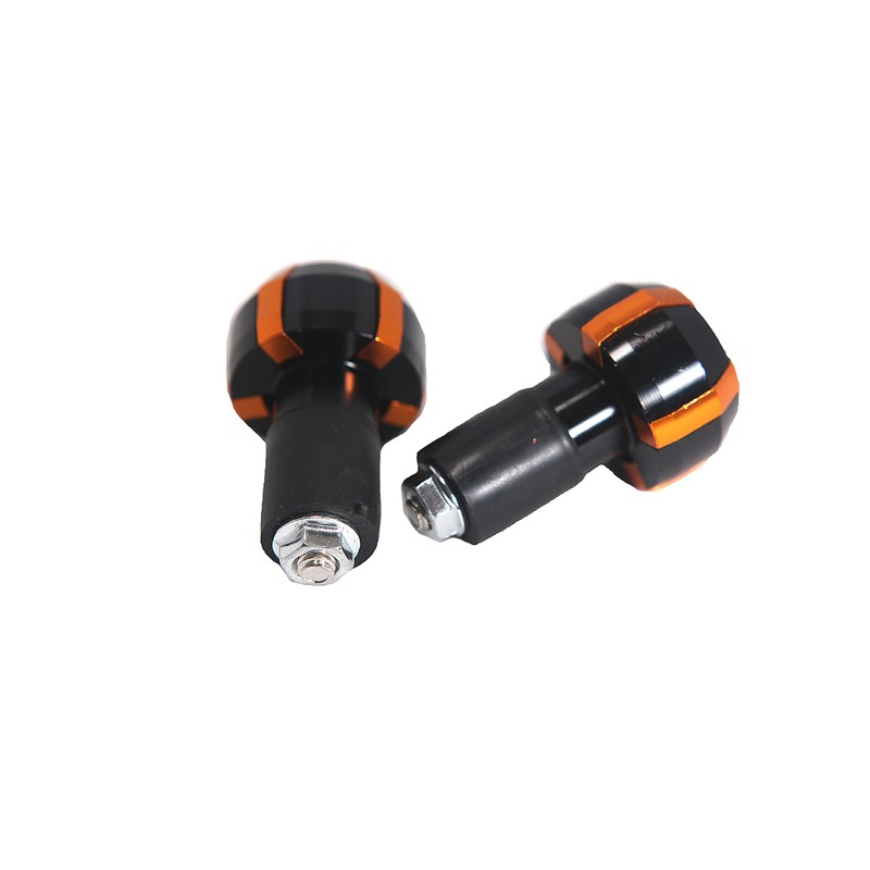 nakira 429 Grip Bar End for Motorcycles (Orange)