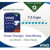 VIVO Organic Cotton Overnight Sensitive Skin Adult Incontinence Diaper Briefs