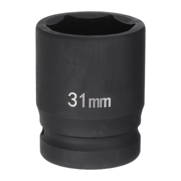 HARFINGTON HARFINGTON 6-Point Impact Socket 3/4" Drive 31mm Metric 40Cr