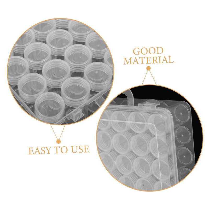 jojofuny Gardening Organizer Compartment Storage Box for Seeds Lightweight and