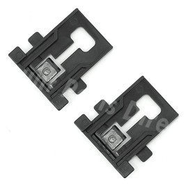2 Pack W10195840 Dishwasher Rack Adjuster Positioner Replacement Part for Whirlpool Kenmore Kitchenaid Dishwashers - Repalces WPW10195840 1872228 PS11750093