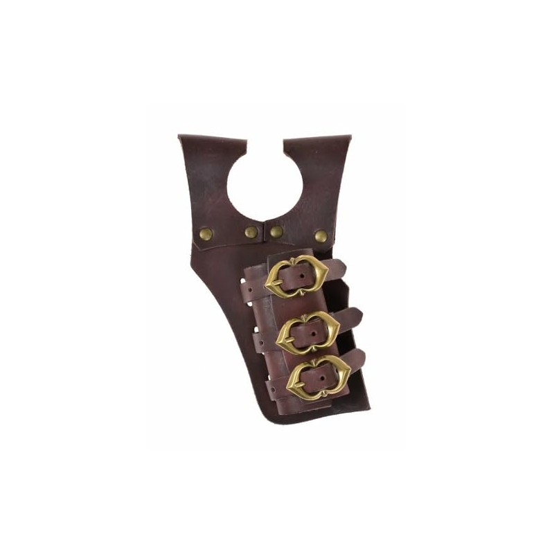 Pera Peris Medieval Style Adjustable Sword Holder with 3 Leather