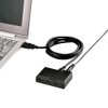 Buffalo BSH4AE12WH 4-Port Self Power Hub with Power Interlocking Power
