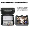 Medium Metal Cash Box with Key Lock Safe and Money