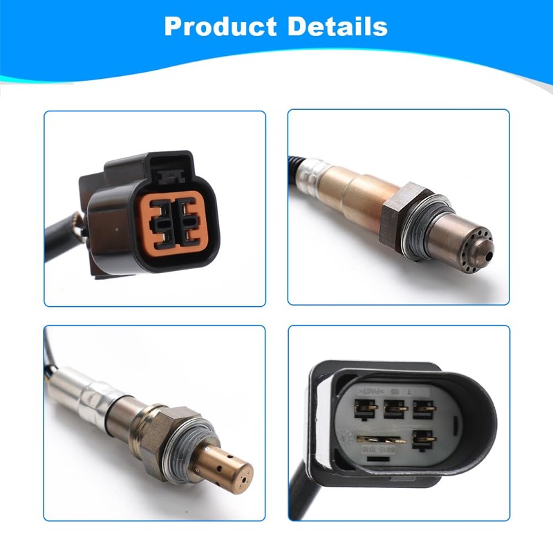 JDMON 2PCS Oxygen O2 Sensor Upstream Downstream Replacement for 2004-2009