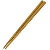 Alphax 905899 Children's Chopsticks, Chestnut, 7.1 inches (18 cm), Point, Octagonal Wooden Chopsticks