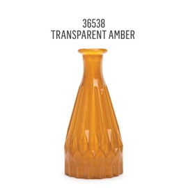 FolkArt Murano Transparent Acrylic Glass Paint, Amber, Perfect for Indoor and Outdoor Arts and Crafts Projects, 2 fl oz, 36538