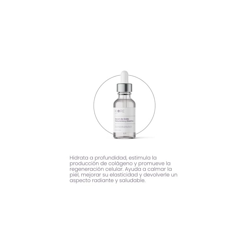 Serum de Ácido Hialuronico y Elastina