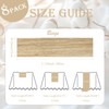 Seveups 8Pack Beige Cheesecloth Table Runners 20x120Inch Gauze Table Runner