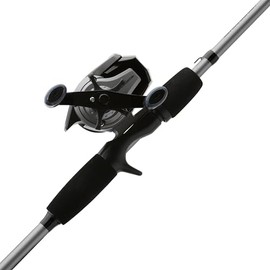 Abu Garcia MAX X Combo de Carrete y Caña de Pescar de Spincast