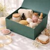 MOYEUPAC Green Gift Box,9" X 7" X 4" with Lids