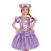 WW-WONDERFULWORLD Purple Mouse Ears Headbands With Shiny Bows & Sequins,