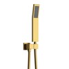 WHSHOWER Hand Held Shower Head Combo Set Square Shower Wand