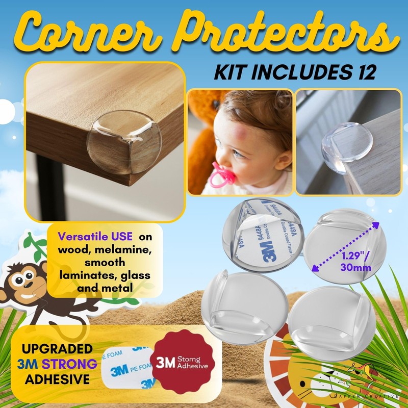 Baby Proofing Kit 67pcs All in One Includes Magnetic Cabinet