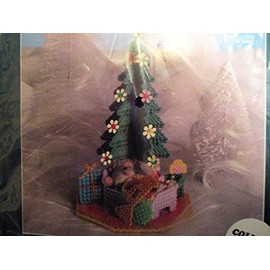 Dick Martin's Christmas Martinsville Plastic Canvas Needlepoint Kit Project Shown Christmas Tree