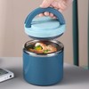 Gigicloud Insulated Food Jars, Portable Stainless Steel Breakfast Cup Insulated
