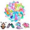 HTVSTD Tie Dye HTV Heat Transfer Vinyl 16pcs 12×10in Iron