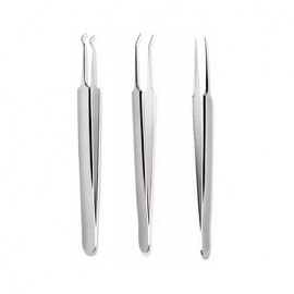 Premium Blackhead and Acne Tweezer Extractor Tweezer (L-Type) 5ea