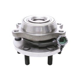 OWLAUTO 515065 Front Wheel Bearing and Hub Assembly w/ABS Fits 2005-2015 for Nissan Frontier/Xterra, 2005-2012 Pathfinder, 2009-2012 Suzuki Equator 4WD 4X4 6 Lugs