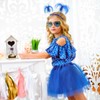 ZhouBoat Kids Tutu Costume Accessories Set Tulle Tutu Skirt Headband