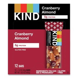 KIND 17211 1.4 oz. Cranberry Almond Nutrition Boost Bar (12/BX) New