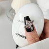 Rose Silver Handmade Nail Tips - Square / 로즈 실버