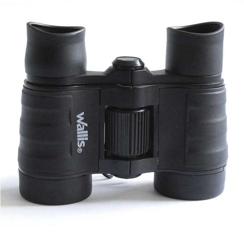 Wallis BI270305 Binocular Kids Tipo Tejado, Negro, 4 x 30