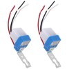 2pcs AC DC 12V 10A Automatic Photocell Switch On/Off Photocell