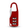 LUJIYY Small Padlock,3 Digit Code Number Password Lock Combination Padlock