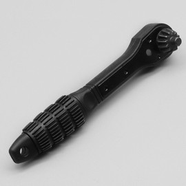 2-in-1 Ratchet Drill Chuck Key Wrench - Universal Replacement Tool, Compatible with Most Electric Drills & Power Tools