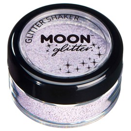 Pastel Glitter Shakers by Moon Glitter - Lilac - Cosmetic Festival Makeup Glitter for Face, Body, Nails, Hair, Lips - 5g