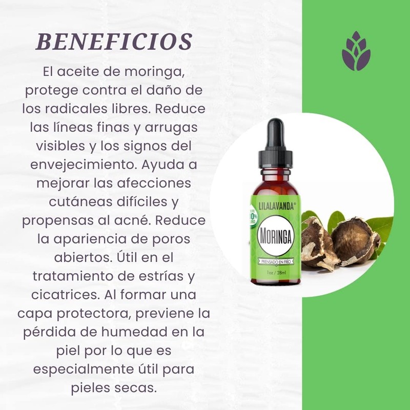 LilaLavanda – Kit Trío Facial: Rosa Mosqueta, Moringa y Jojoba