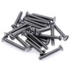 M4 (4mm x 35mm) Slot Raised Countersunk Machine Screw (Bolt)