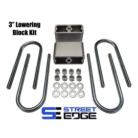 Street Edge 3" Aluminum Lowering Block Kit for 83-97 Nissan 720/Hardbody