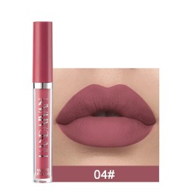 HANDAIYAN Matte Long Lasting Lipstick Colorful Bold HANDAIYAN Velvety Smooth Nonstick Cup - #7 Colour Lipstick