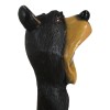 Western Whimsical Comical Forest Black Bear Soda Beer Hand Bottle